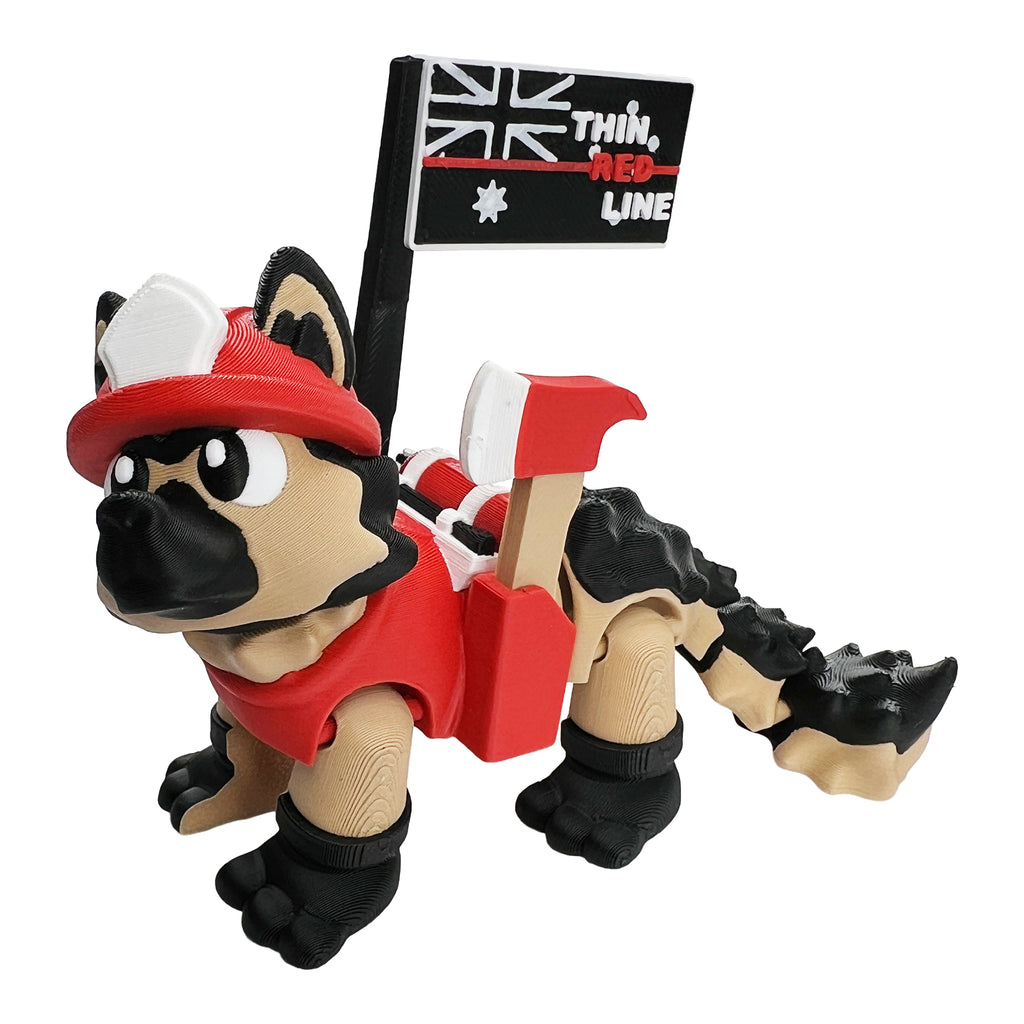 Firefighter Dog