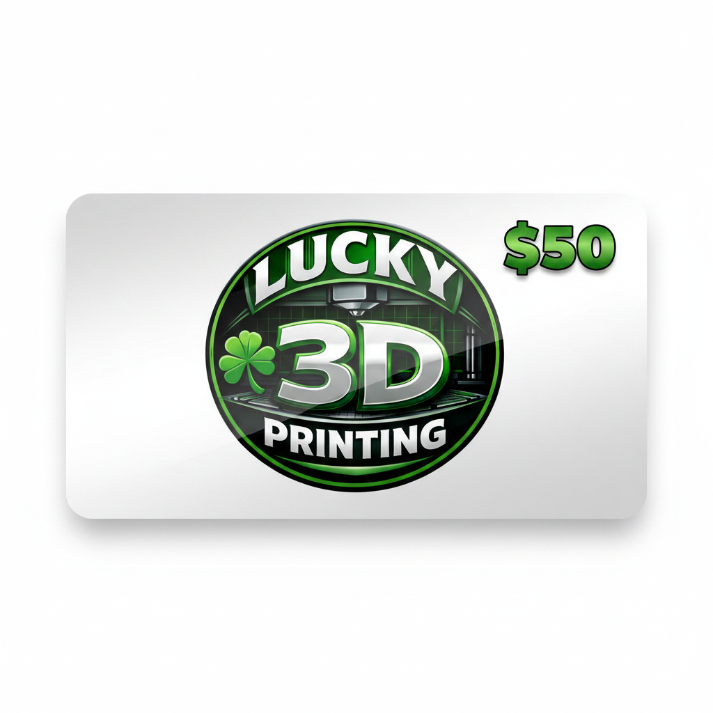 Lucky 3D Printing Gift Card