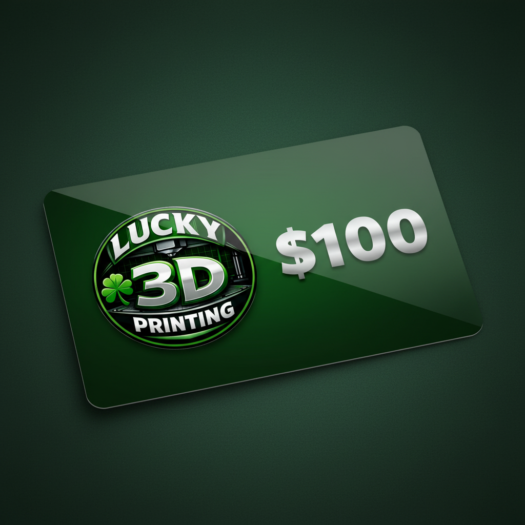 Lucky 3D Printing Gift Card